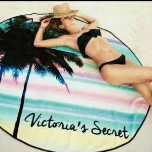 Victoria's Secret Roundie Towel NWT